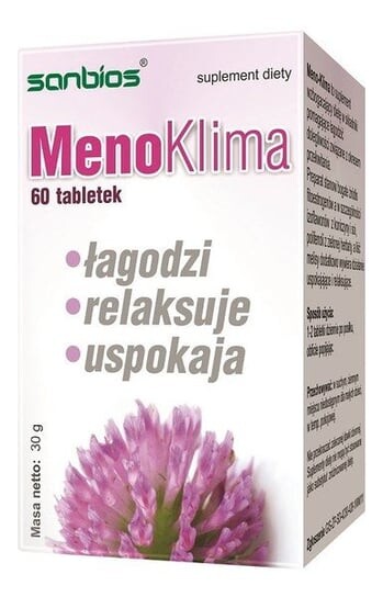 Sanbios, Меноклима, 60 таблеток
Sanbios, Меноклима, 60 таблеток