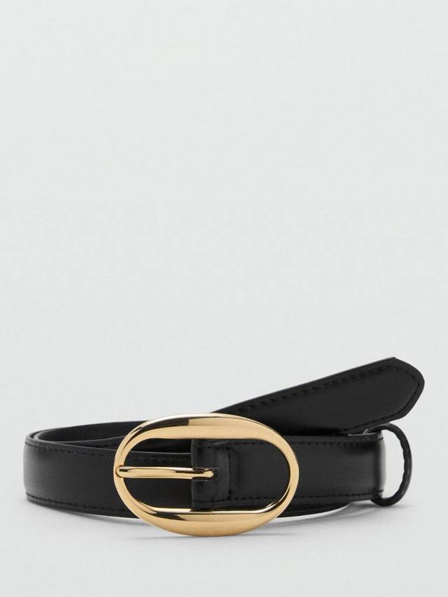 Ремень Martina с овальной пряжкой Mango, Black
Ремень Martina с овальной пряжкой Mango, Black