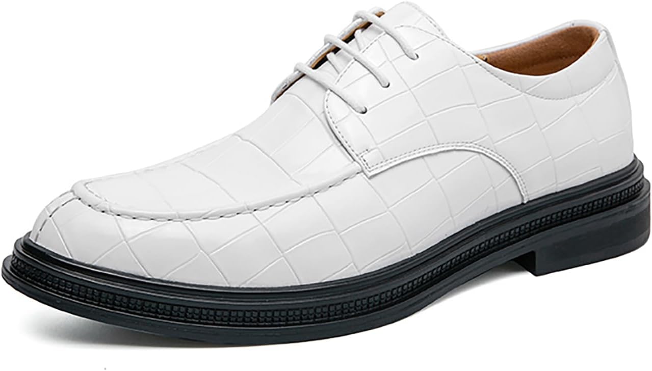 Мужские броги-оксфорды из лакированной кожи с модным дизайном, удобные, с заостренным носком, шнуровкой, крыльями, для торжественных случаев, свадеб и делового образа Lvomu, белый
Мужские броги-оксфорды из лакированной кожи с модным дизайном, удобные, с заостренным носком, шнуровкой, крыльями, для торжественных случаев, свадеб и делового образа Lvomu, белый