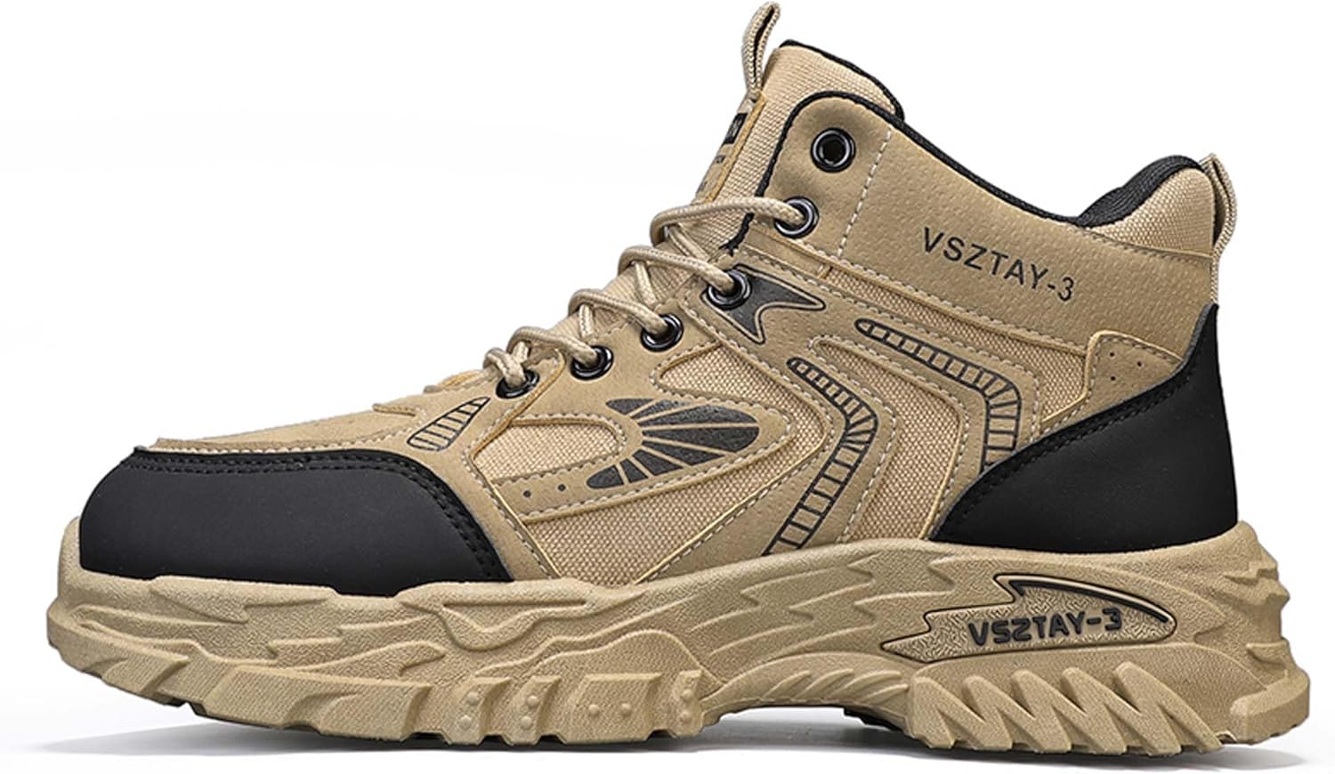 Водонепроницаемые высокие кроссовки для осени и зимы, противоскользящие спортивные походные обувь Generic, хаки
Водонепроницаемые высокие кроссовки для осени и зимы, противоскользящие спортивные походные обувь Generic, хаки