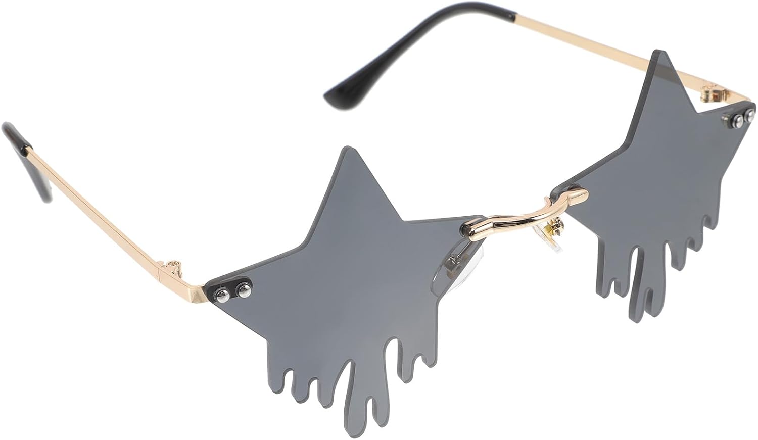 Солнцезащитные очки без оправы в форме звезды для женщин и мужчин, модные очки без оправы с золотой оправой и серыми линзами, стильные очки для вечеринок и лета для подростков JEWEDECO, Black
Солнцезащитные очки без оправы в форме звезды для женщин и мужчин, модные очки без оправы с золотой оправой и серыми линзами, стильные очки для вечеринок и лета для подростков JEWEDECO, Black