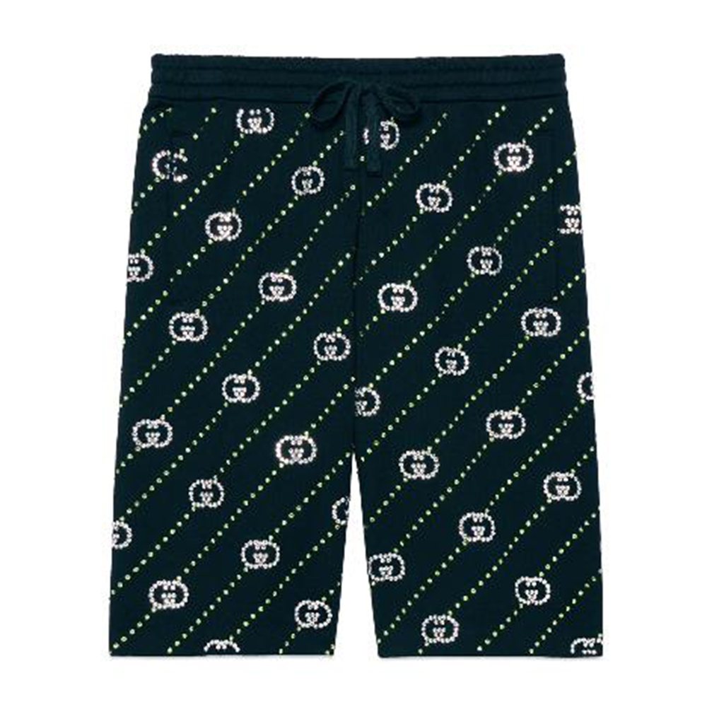 Футболка Interlocking G с декором GUCCI, сине-зеленая
Футболка Interlocking G с декором GUCCI, сине-зеленая