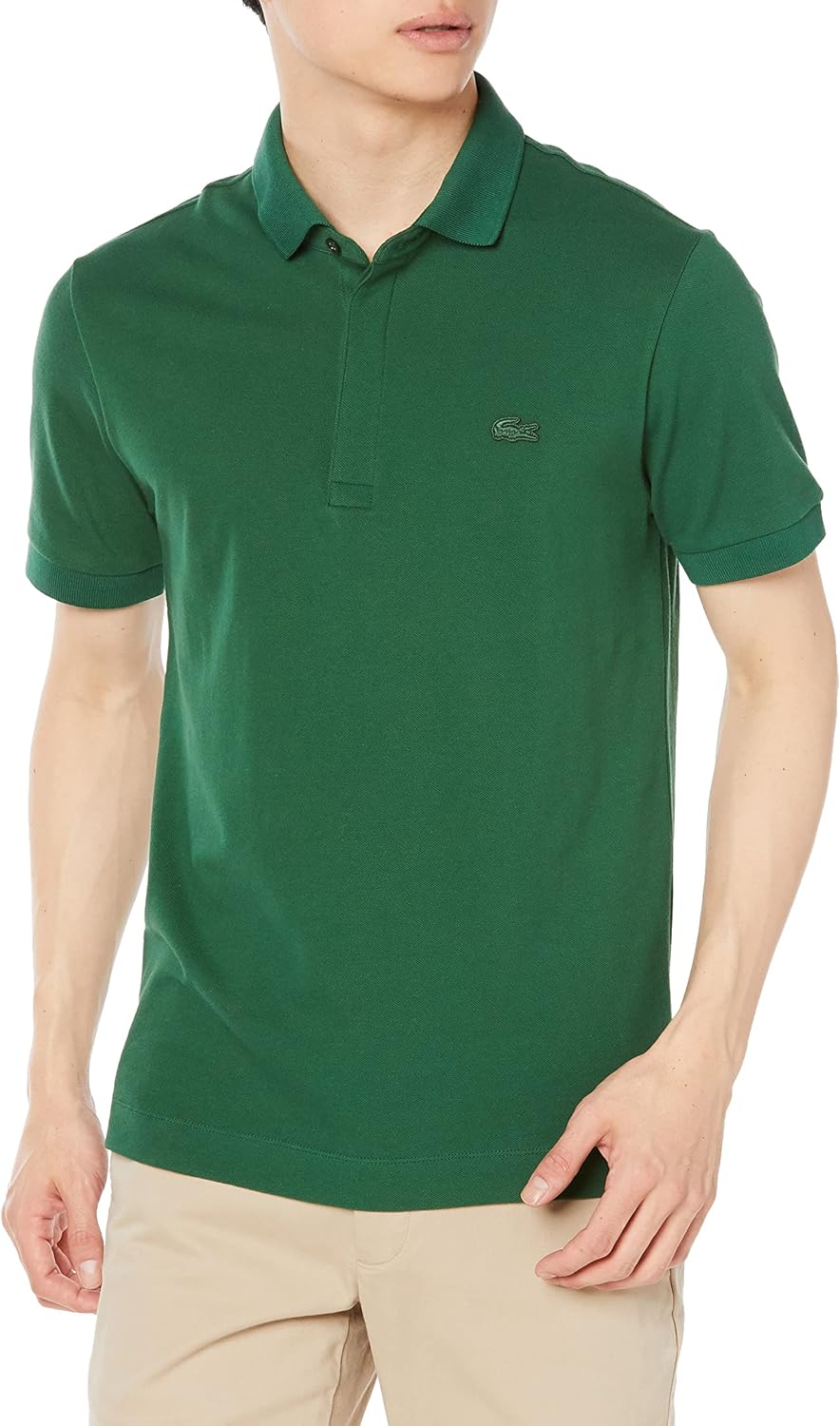 Мужская поло-рубашка Lacoste Regular Fit Stretch Paris (с коротким рукавом) PH5522L (старый цвет), зеленый
Мужская поло-рубашка Lacoste Regular Fit Stretch Paris (с коротким рукавом) PH5522L (старый цвет), зеленый