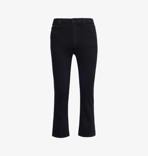 Укороченные расклешенные джинсы прямого кроя с высокой посадкой из смеси эластичного денима Frame, цвет levitate
Укороченные расклешенные джинсы прямого кроя с высокой посадкой из смеси эластичного денима Frame, цвет levitate