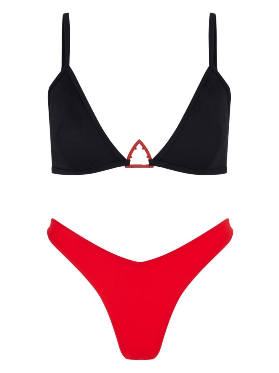 Плавки бикини в бразильском стиле с высокой посадкой Let's Swim, красный
Плавки бикини в бразильском стиле с высокой посадкой Let's Swim, красный