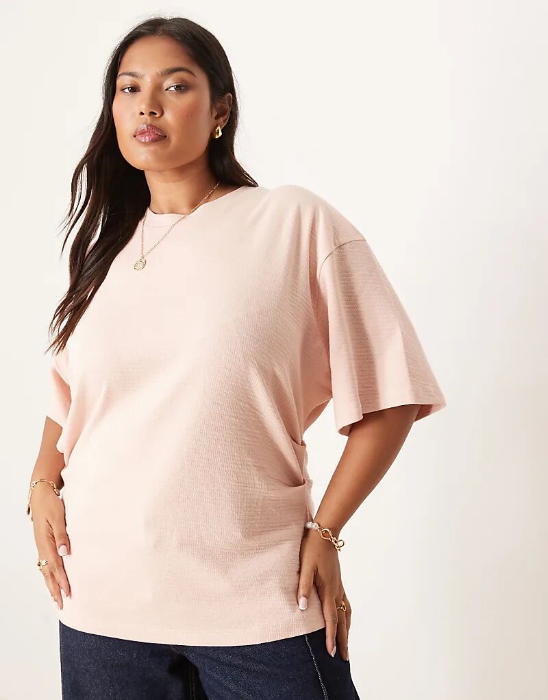 Футболка ASOS DESIGN Curve с фактурной талией и корсетом, пыльно-розового цвета Asos Curve
Футболка ASOS DESIGN Curve с фактурной талией и корсетом, пыльно-розового цвета Asos Curve