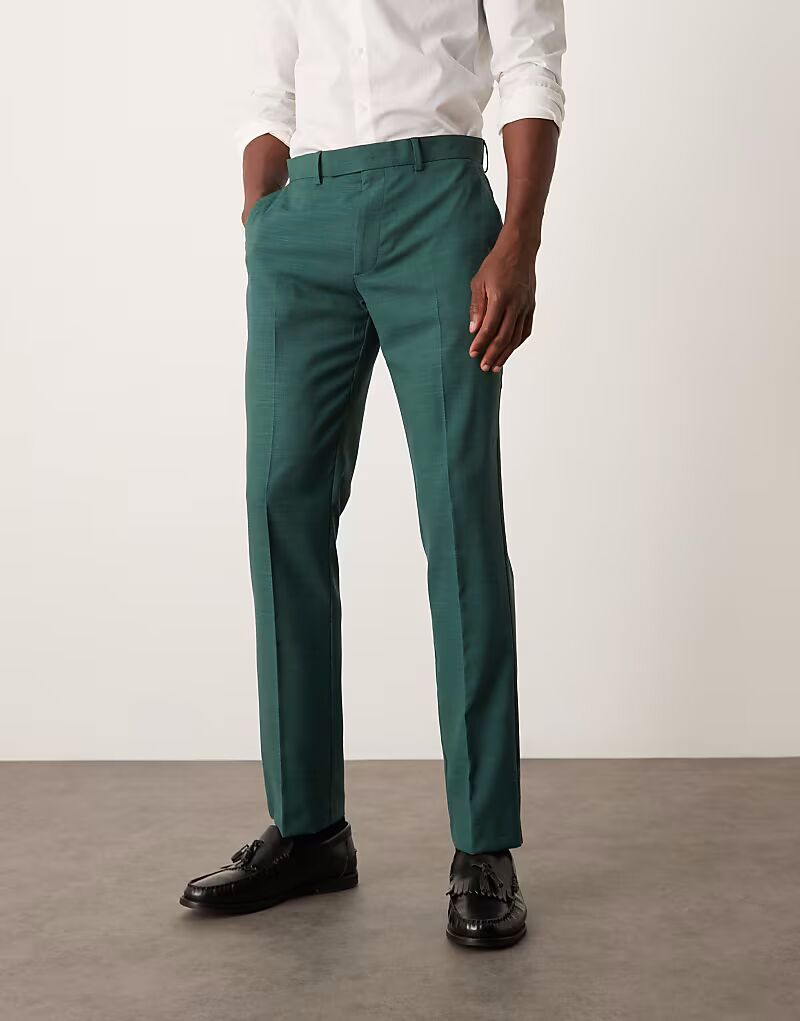 Узкие брюки в зеленую клетку Asos Design
Узкие брюки в зеленую клетку Asos Design
