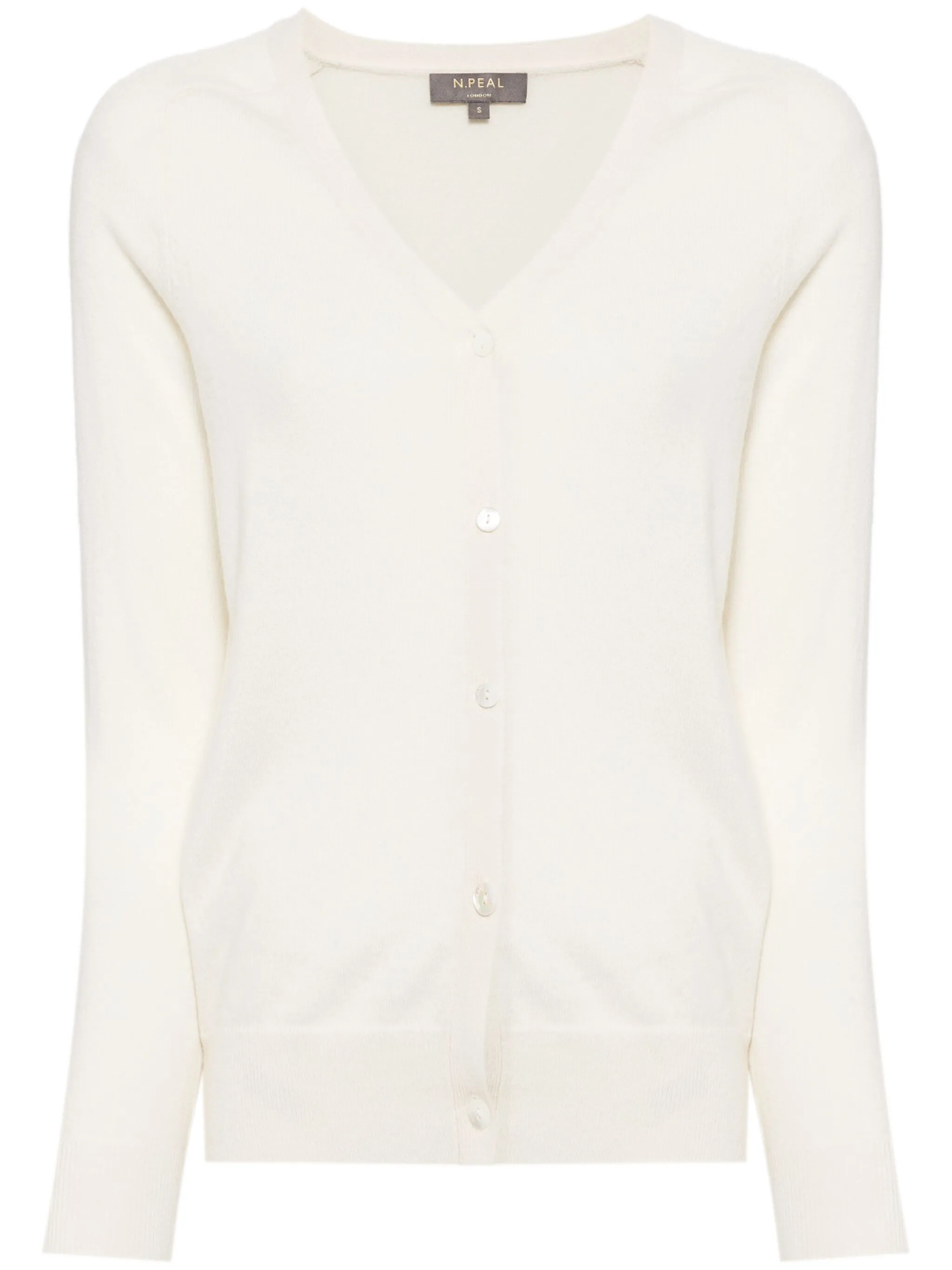 Кашемировый кардиган Lara N.Peal, белый
Кашемировый кардиган Lara N.Peal, белый