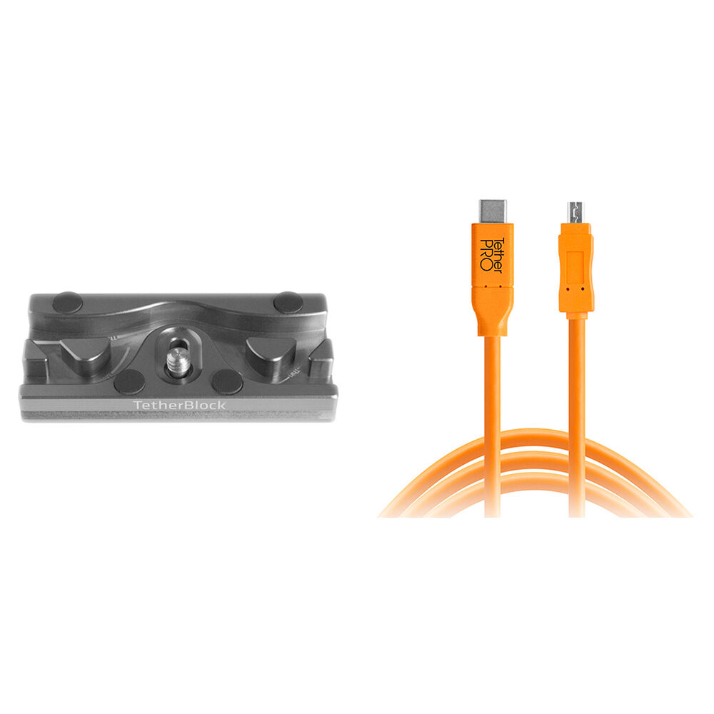 Tether Tools TetherPro USB Cable with TetherBLOCK Quick Release
Tether Tools TetherPro USB Cable with TetherBLOCK Quick Release