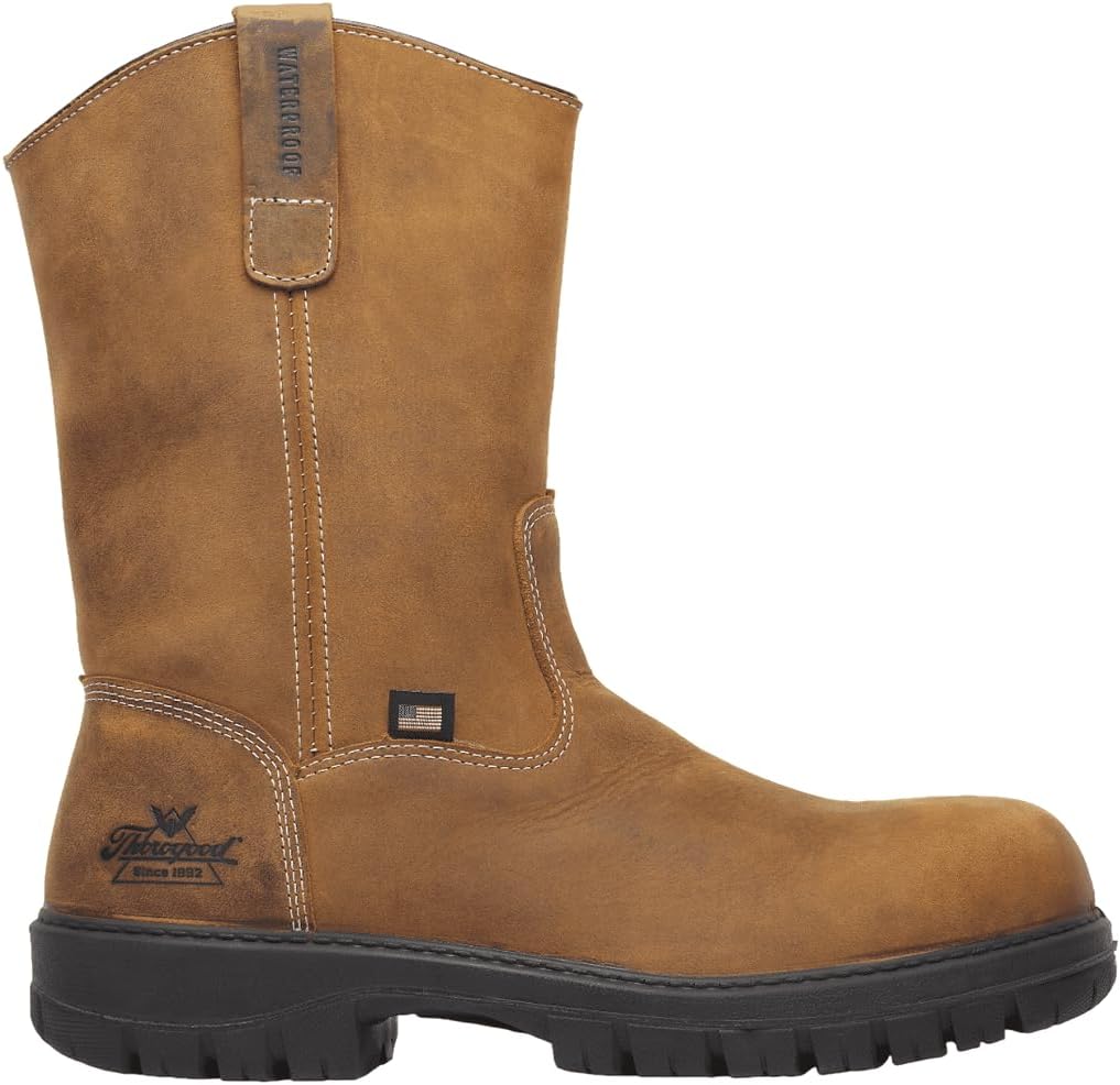 Мужские промышленные ботинки Thorogood Genesis Series American Heritage 11 с защитным носком и без шнурков, Chestnut
Мужские промышленные ботинки Thorogood Genesis Series American Heritage 11 с защитным носком и без шнурков, Chestnut