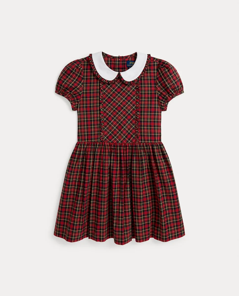 Детское хлопковое платье с коротким рукавом Polo Ralph Lauren, мультиколор
Детское хлопковое платье с коротким рукавом Polo Ralph Lauren, мультиколор