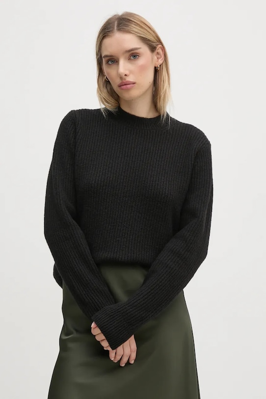 Свитер с добавлением шерсти Calvin Klein, черный
Свитер с добавлением шерсти Calvin Klein, черный