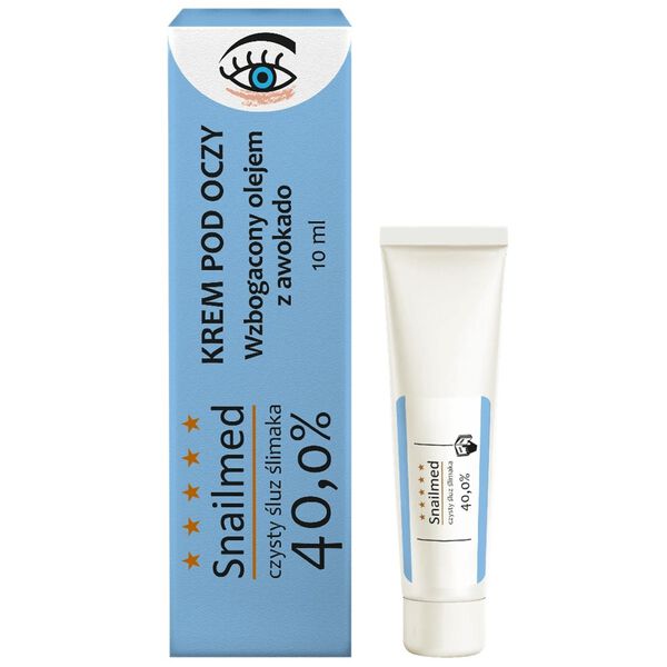 Питательный крем для век с улиточной слизью, 10 мл Snailmed Krem pod oczy
Питательный крем для век с улиточной слизью, 10 мл Snailmed Krem pod oczy