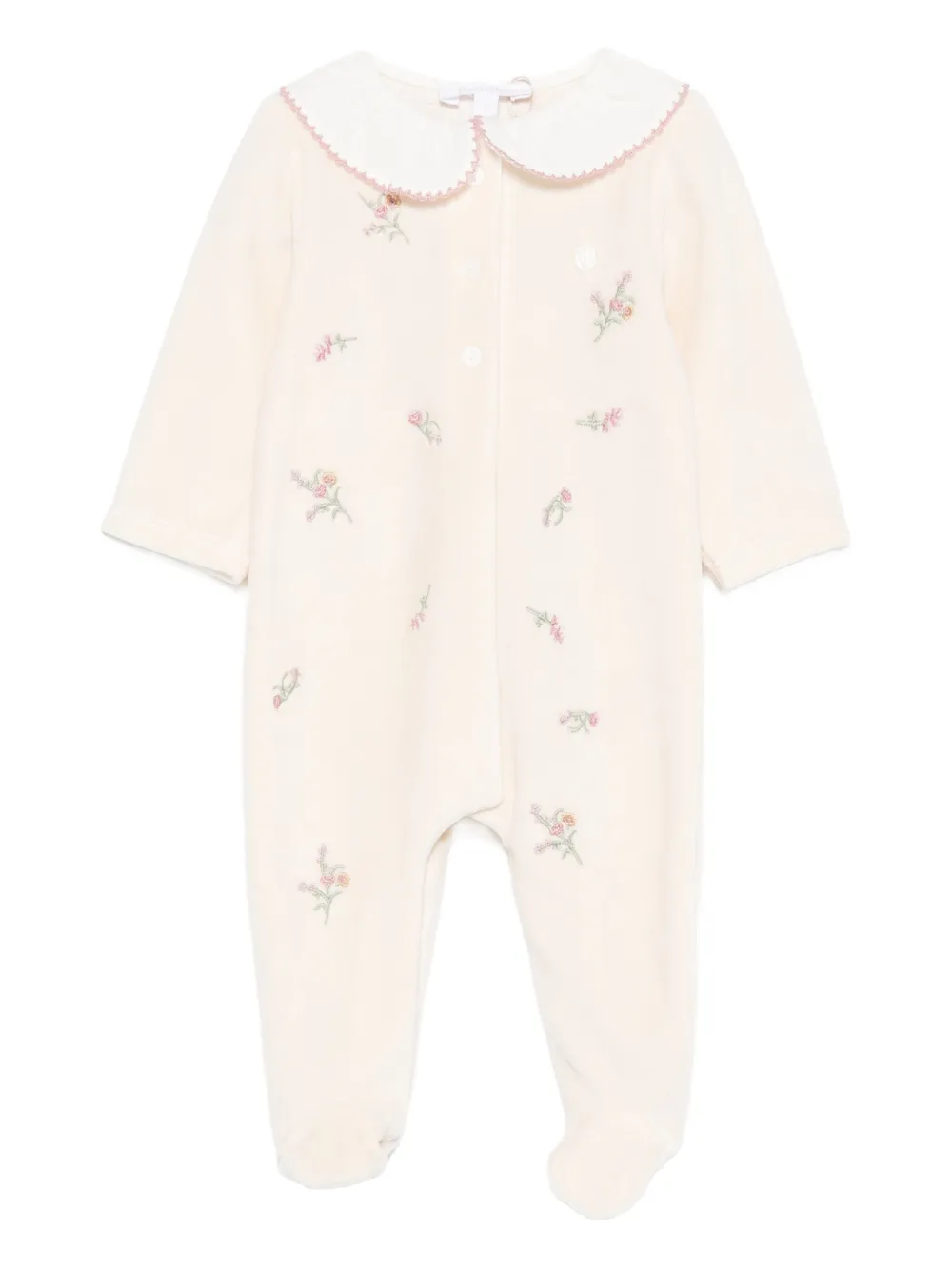 Пижама с цветочной вышивкой Patachou, бежевый
Пижама с цветочной вышивкой Patachou, бежевый