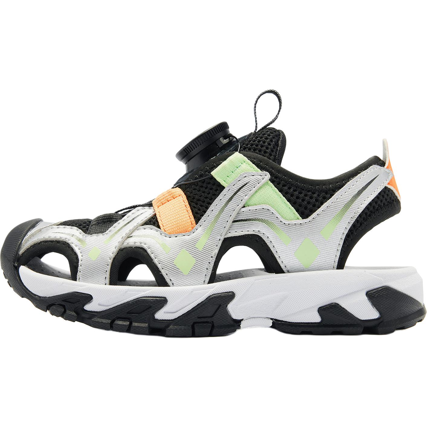 Детские сандалии с низким верхом, устойчивые к скольжению, для детей от 3 до 7 лет QIAODAN, черный/серебряный
Детские сандалии с низким верхом, устойчивые к скольжению, для детей от 3 до 7 лет QIAODAN, черный/серебряный