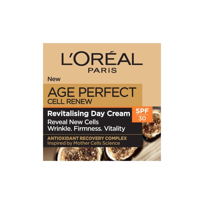 L'Oreal age perfect cell renew восстанавливающий дневной крем для лица L'oreal Paris, 50 мл
L'Oreal age perfect cell renew восстанавливающий дневной крем для лица L'oreal Paris, 50 мл