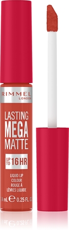Легкая матовая жидкая помада 16 ч Rimmel Lasting Mega Matte, Scarlet Flames 7,4 ml
Легкая матовая жидкая помада 16 ч Rimmel Lasting Mega Matte, Scarlet Flames 7,4 ml