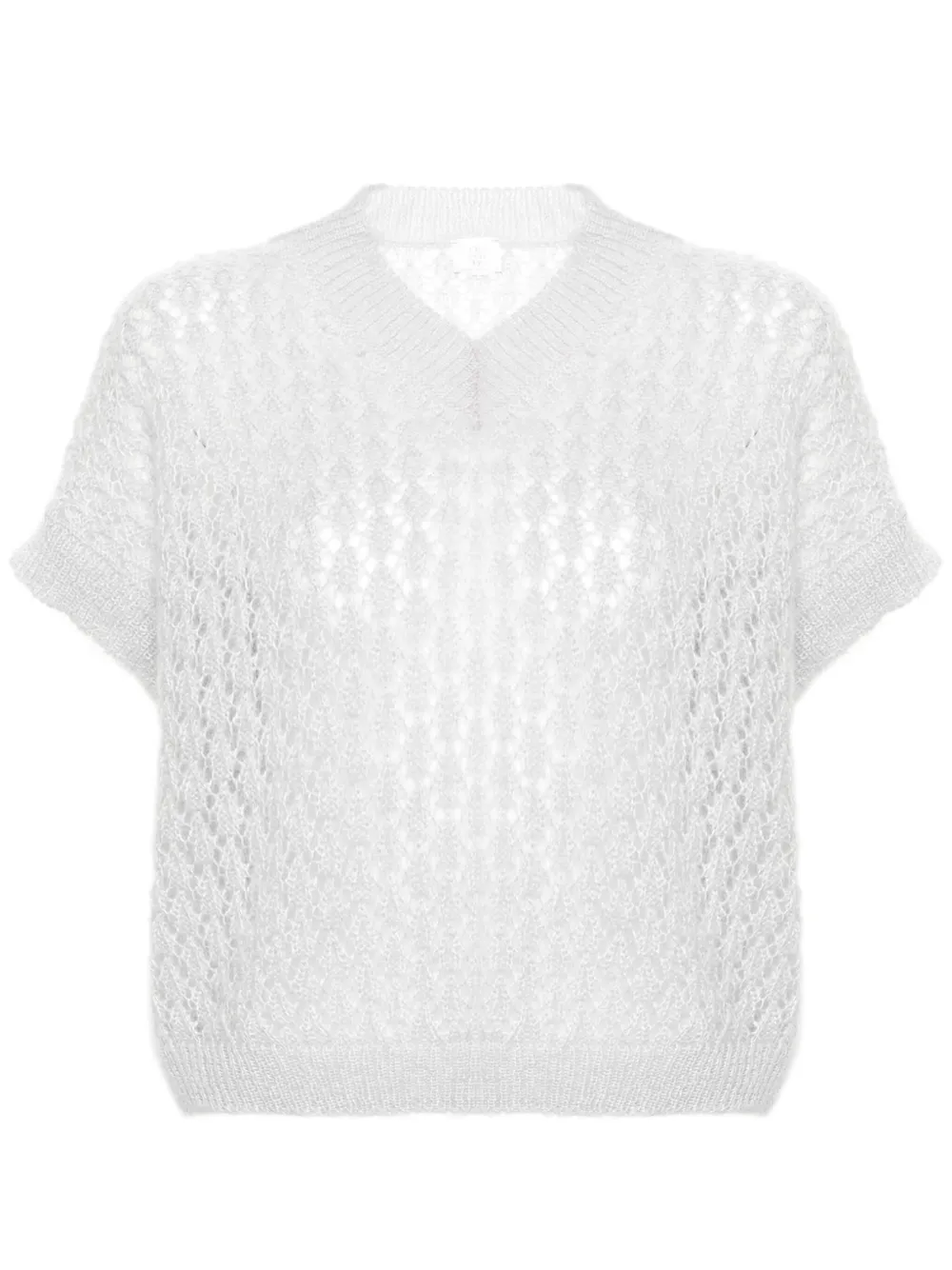 Топ с V-образным вырезом Eleventy, серый
Топ с V-образным вырезом Eleventy, серый