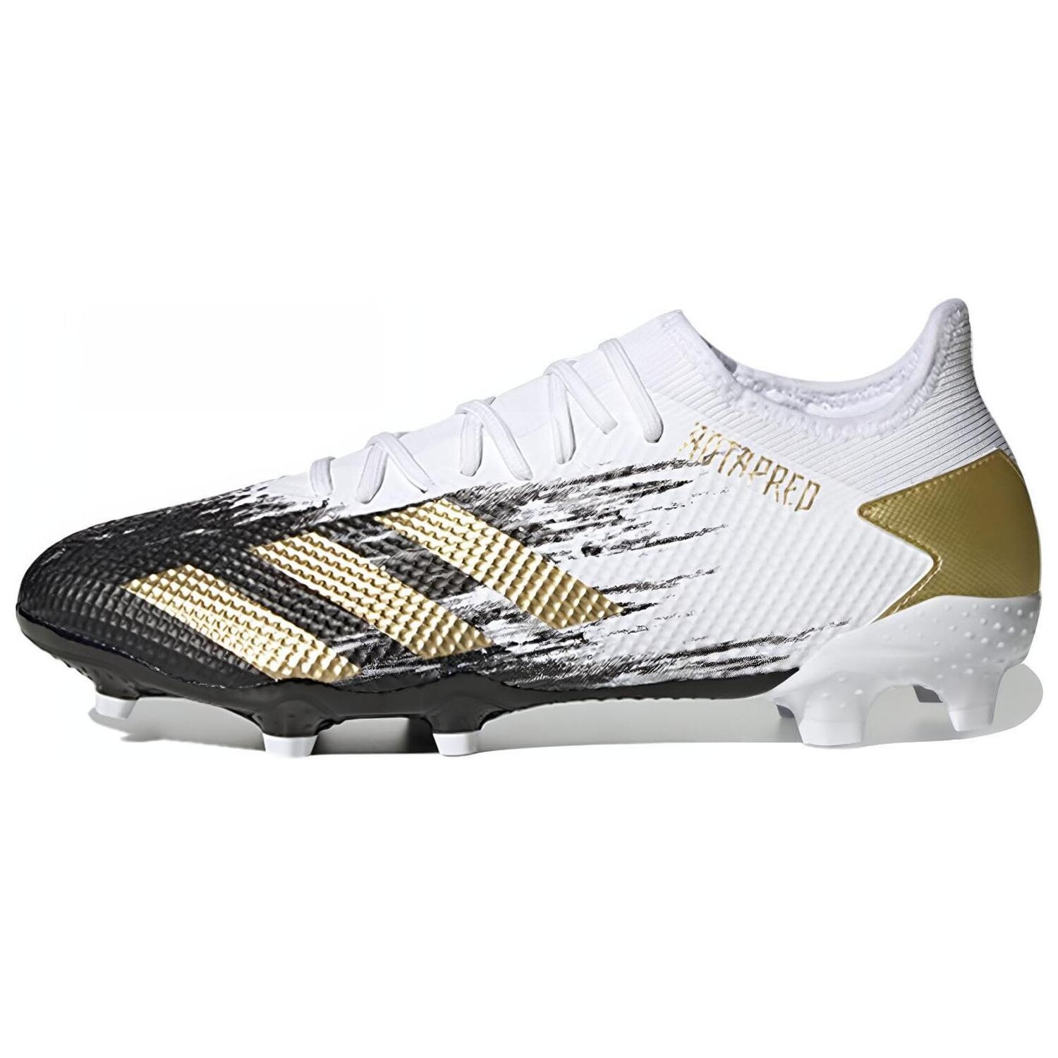 Predator Mutator 20.3 Low FG Белый Золотой Металлик Adidas
Predator Mutator 20.3 Low FG Белый Золотой Металлик Adidas