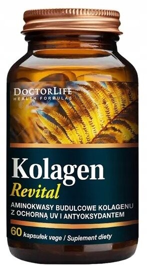 Doctor Life, Антиоксидант Collagen Revital, 60 капсул.
Doctor Life, Антиоксидант Collagen Revital, 60 капсул.