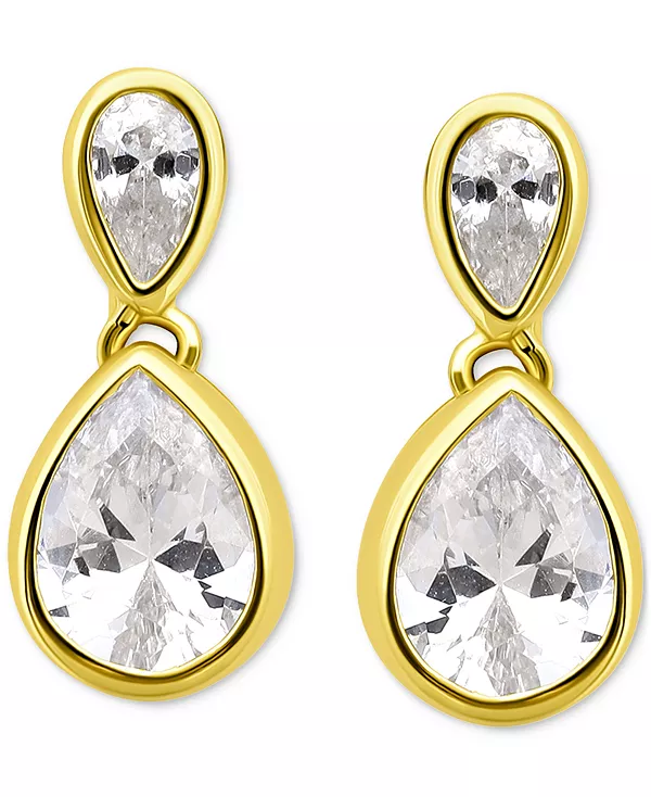 Серьги-Подвески с оправой из кубических цирконий смешанной огранки, эксклюзивно в Macy's Giani Bernini, gold
Серьги-Подвески с оправой из кубических цирконий смешанной огранки, эксклюзивно в Macy's Giani Bernini, gold