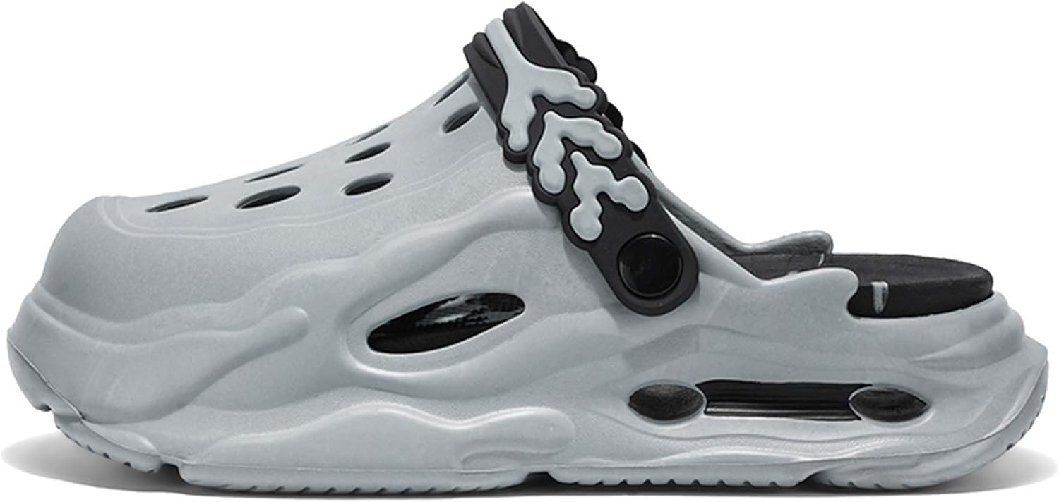 Модные мужские сандалии, простая повседневная обувь, водонепроницаемая обувь, перфорированная обувь, кухонная обувь Generic, серый
Модные мужские сандалии, простая повседневная обувь, водонепроницаемая обувь, перфорированная обувь, кухонная обувь Generic, серый