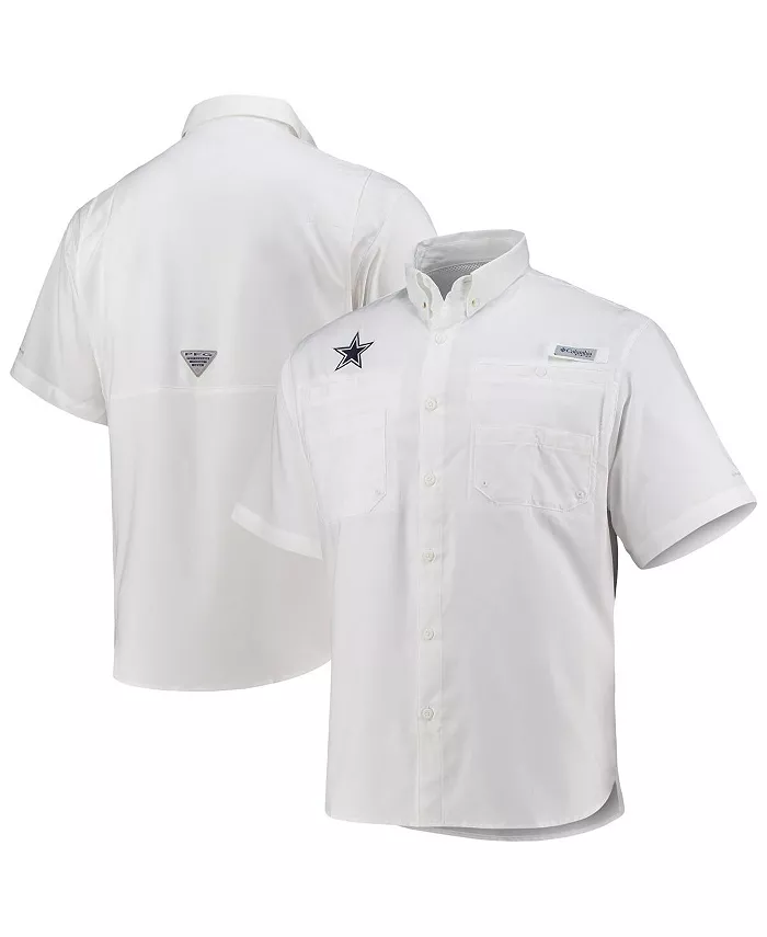 Мужская рубашка на пуговицах PFG White Dallas Cowboys Tamiami Omni-Shade Columbia
Мужская рубашка на пуговицах PFG White Dallas Cowboys Tamiami Omni-Shade Columbia