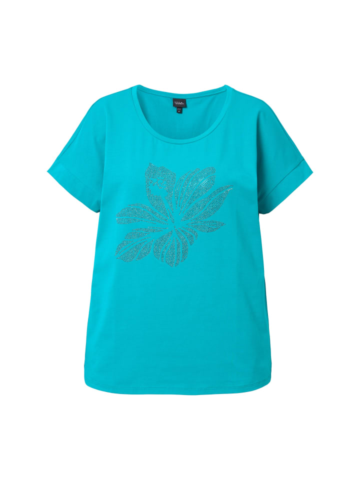 Футболка Ulla Popken, бирюзовый
Футболка Ulla Popken, бирюзовый