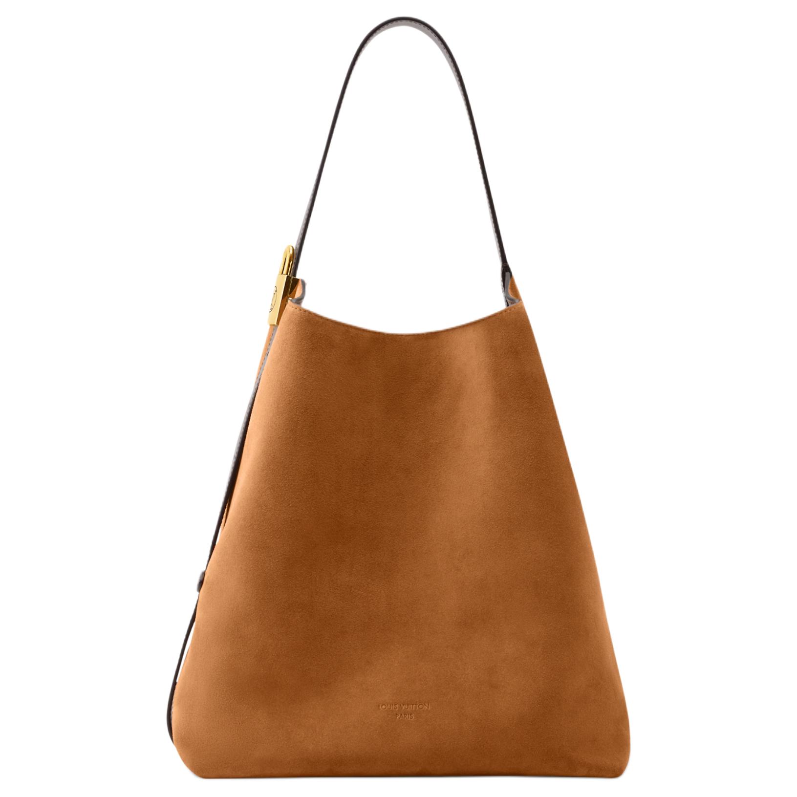 LOUIS VUITTON Замшевая сумка-хобо из телячьей кожи
LOUIS VUITTON Замшевая сумка-хобо из телячьей кожи