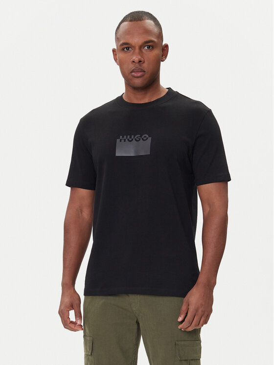 Футболка regular fit Delastio 50546867 Hugo, черный
Футболка regular fit Delastio 50546867 Hugo, черный