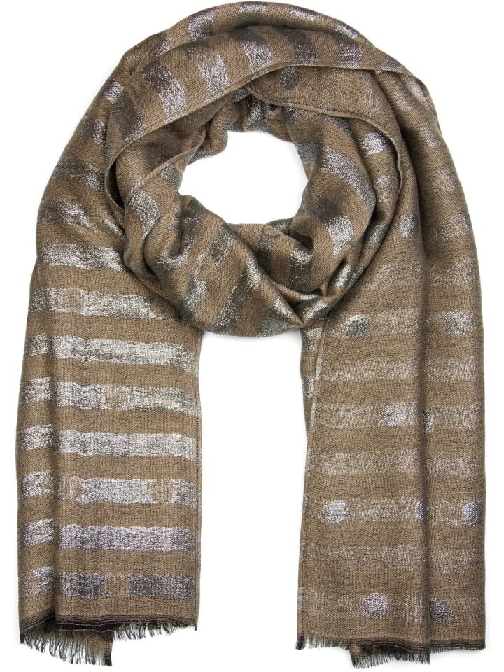 Шарф styleBREAKER, коричневый
Шарф styleBREAKER, коричневый