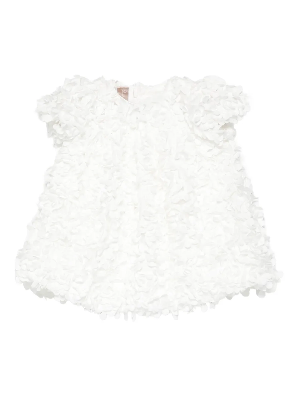 Платье с короткими рукавами и фактурой лепестков La Stupenderia, белый
Платье с короткими рукавами и фактурой лепестков La Stupenderia, белый