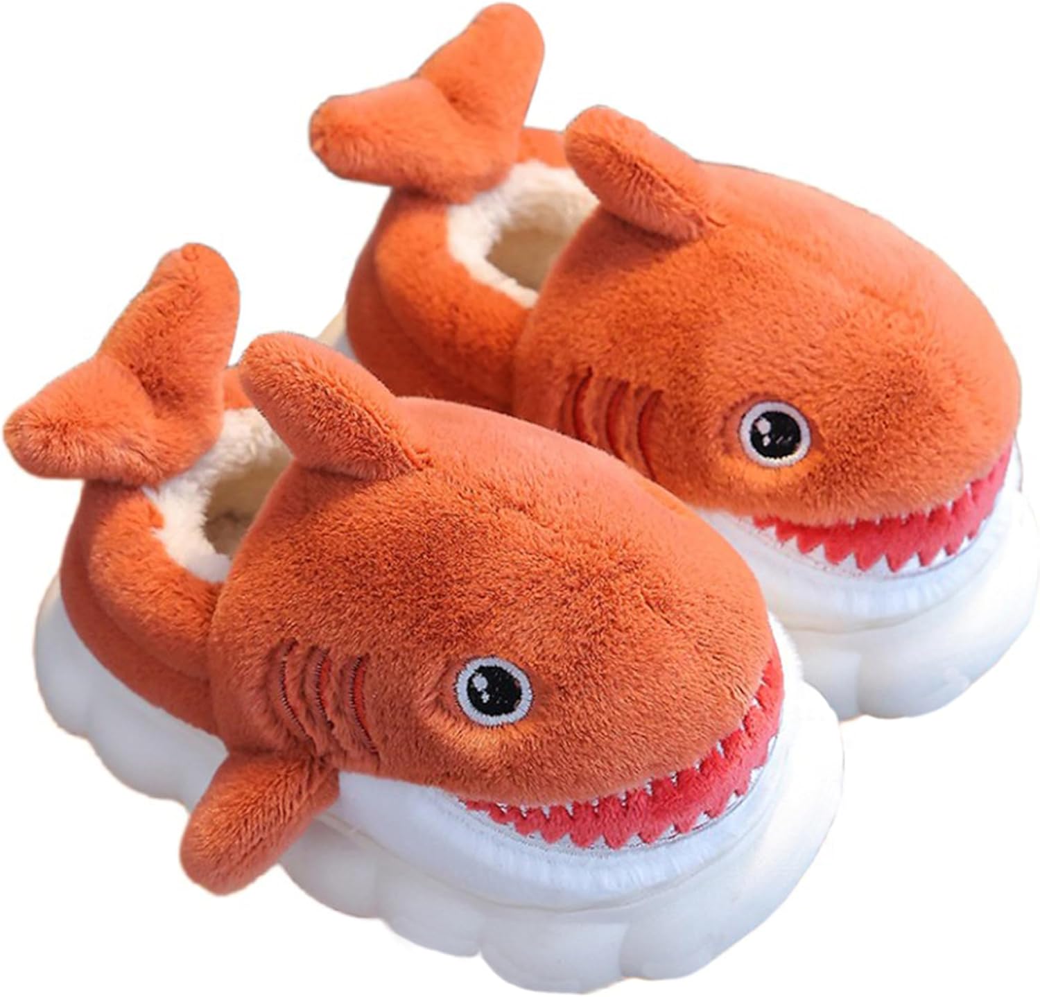 Женские и мужские тапочки в виде животных, милые тапочки-акулы, уютные домашние пушистые хлопковые тапочки Azchen, оранжевый
Женские и мужские тапочки в виде животных, милые тапочки-акулы, уютные домашние пушистые хлопковые тапочки Azchen, оранжевый