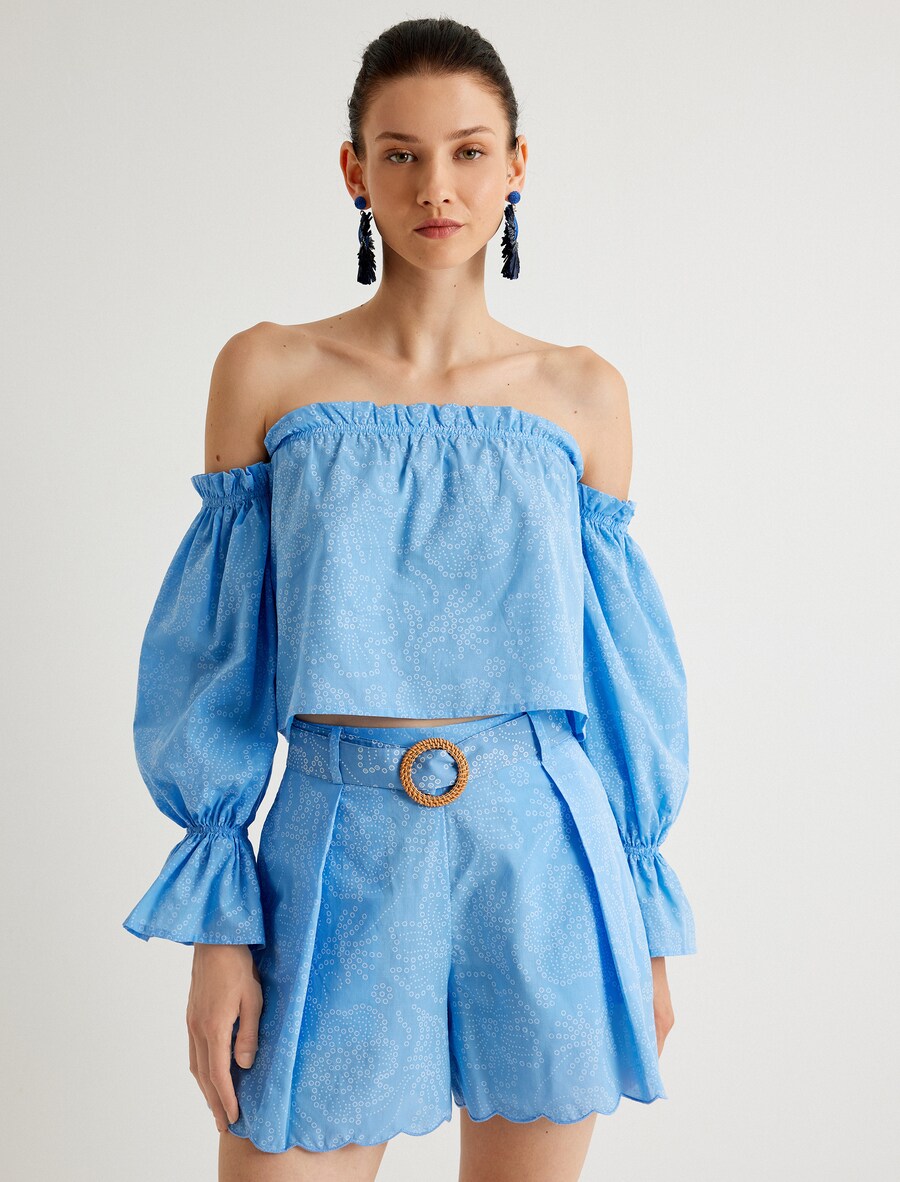 Рубашка Koton, цвет Blue/Pastel blue
Рубашка Koton, цвет Blue/Pastel blue