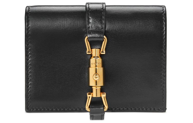 GUCCI Кошелек Jackie 1961 Leather Clutch Card Holder, маленький, женский, черный
GUCCI Кошелек Jackie 1961 Leather Clutch Card Holder, маленький, женский, черный