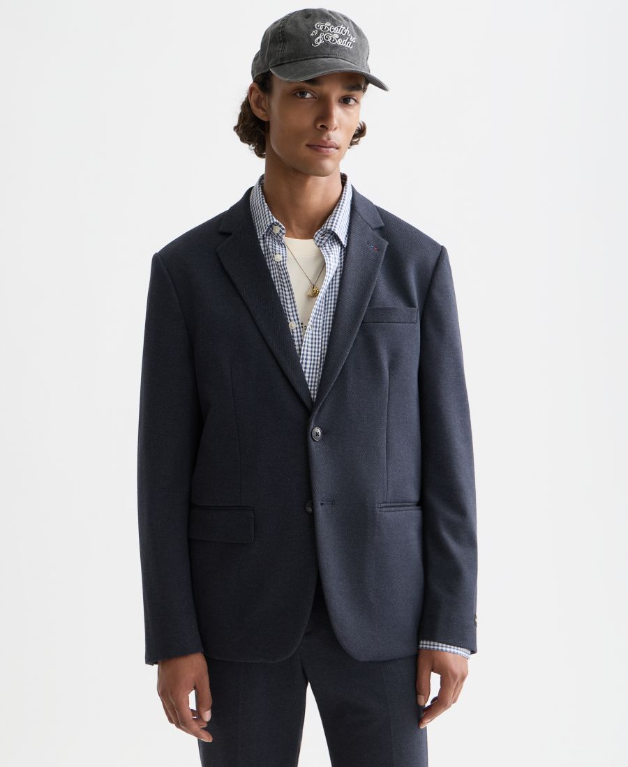 Мужской приталенный блейзер с воротником с вырезом SCOTCH & SODA, Navy
Мужской приталенный блейзер с воротником с вырезом SCOTCH & SODA, Navy