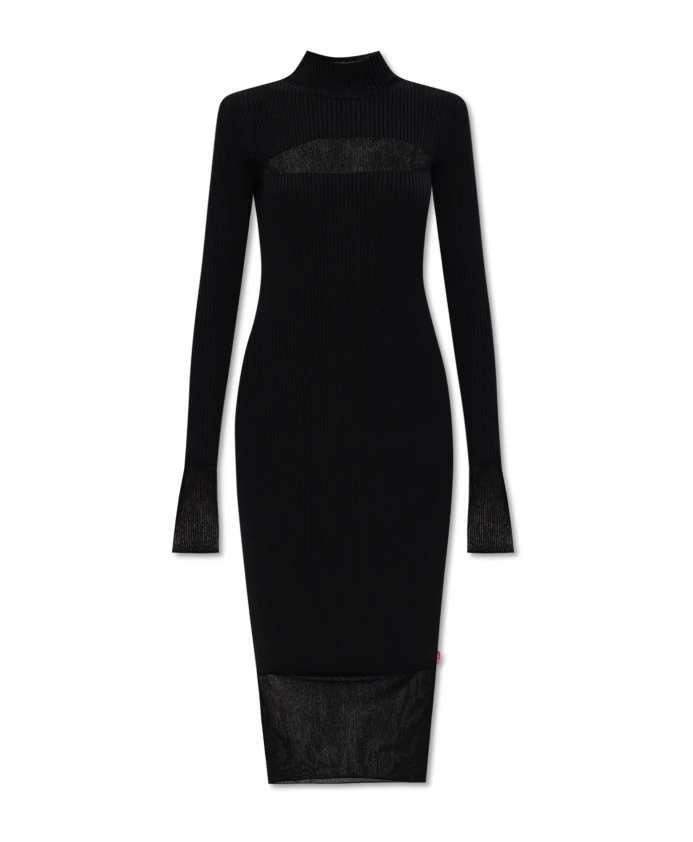 Платье м-образное с разрезом Diesel, черный
Платье м-образное с разрезом Diesel, черный