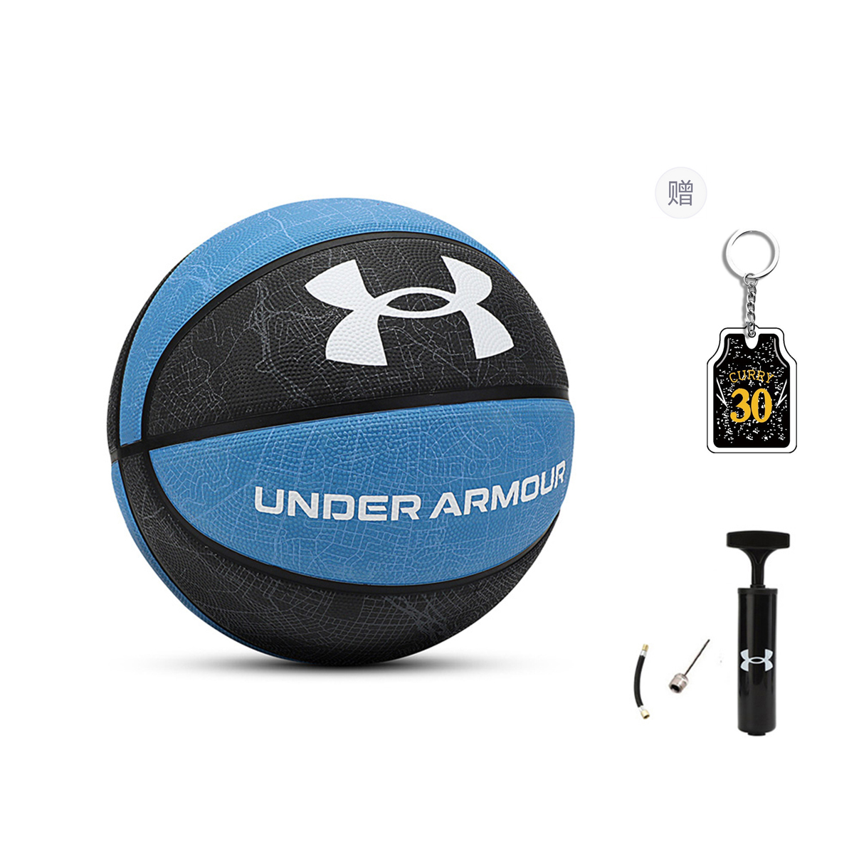 Under Armour Резиновый баскетбольный мяч черно-синий размер 7 тренировочный унисекс
Under Armour Резиновый баскетбольный мяч черно-синий размер 7 тренировочный унисекс