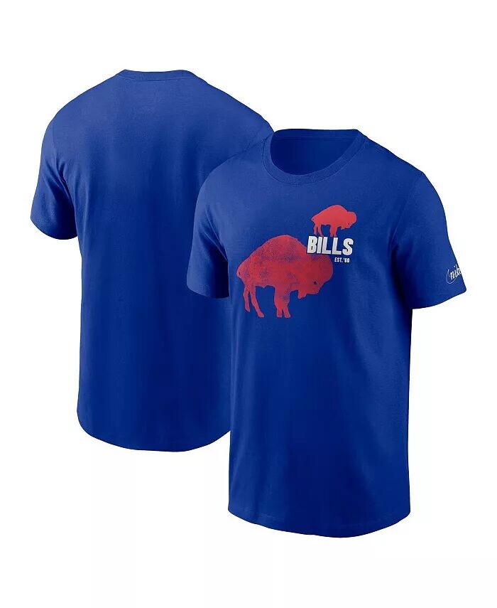 Мужская футболка с логотипом Royal Buffalo Bills Essential Nike
Мужская футболка с логотипом Royal Buffalo Bills Essential Nike