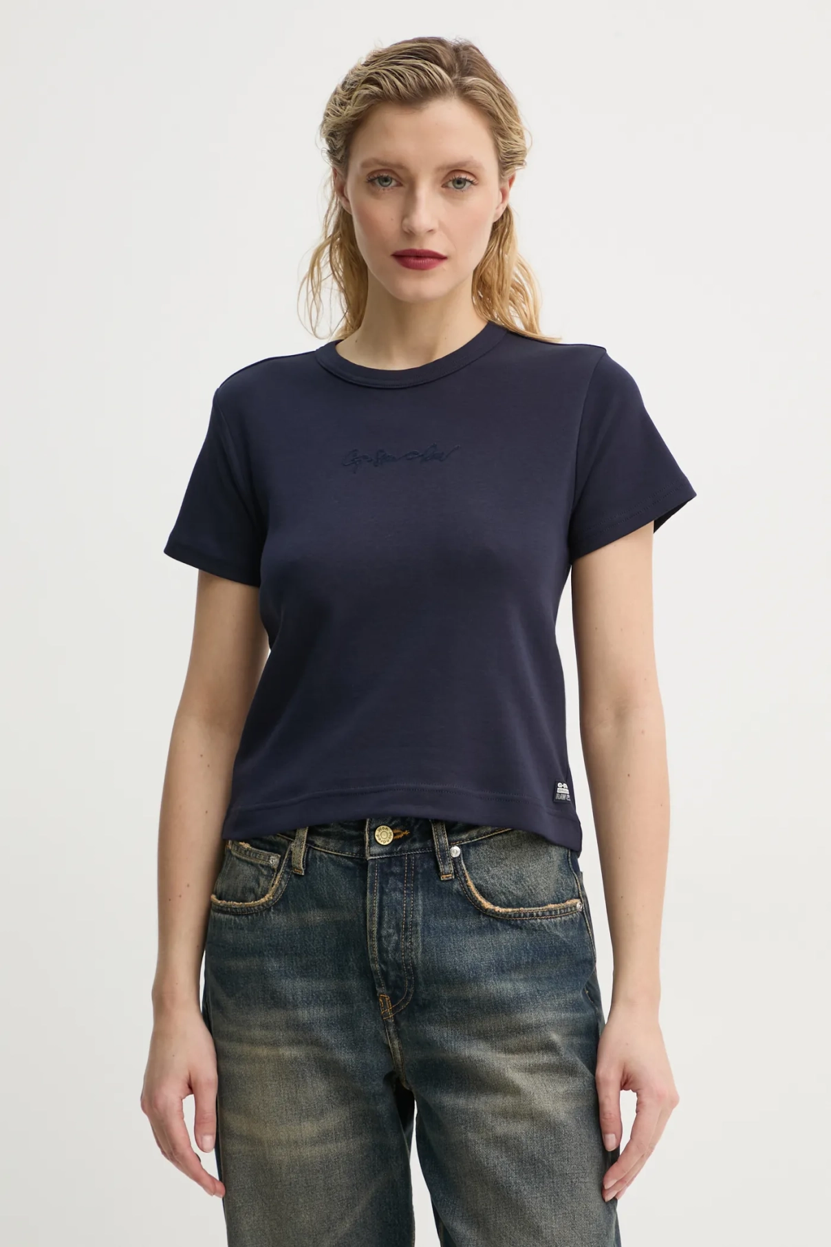 Хлопковая футболка G-Star Raw, темно-синий
Хлопковая футболка G-Star Raw, темно-синий