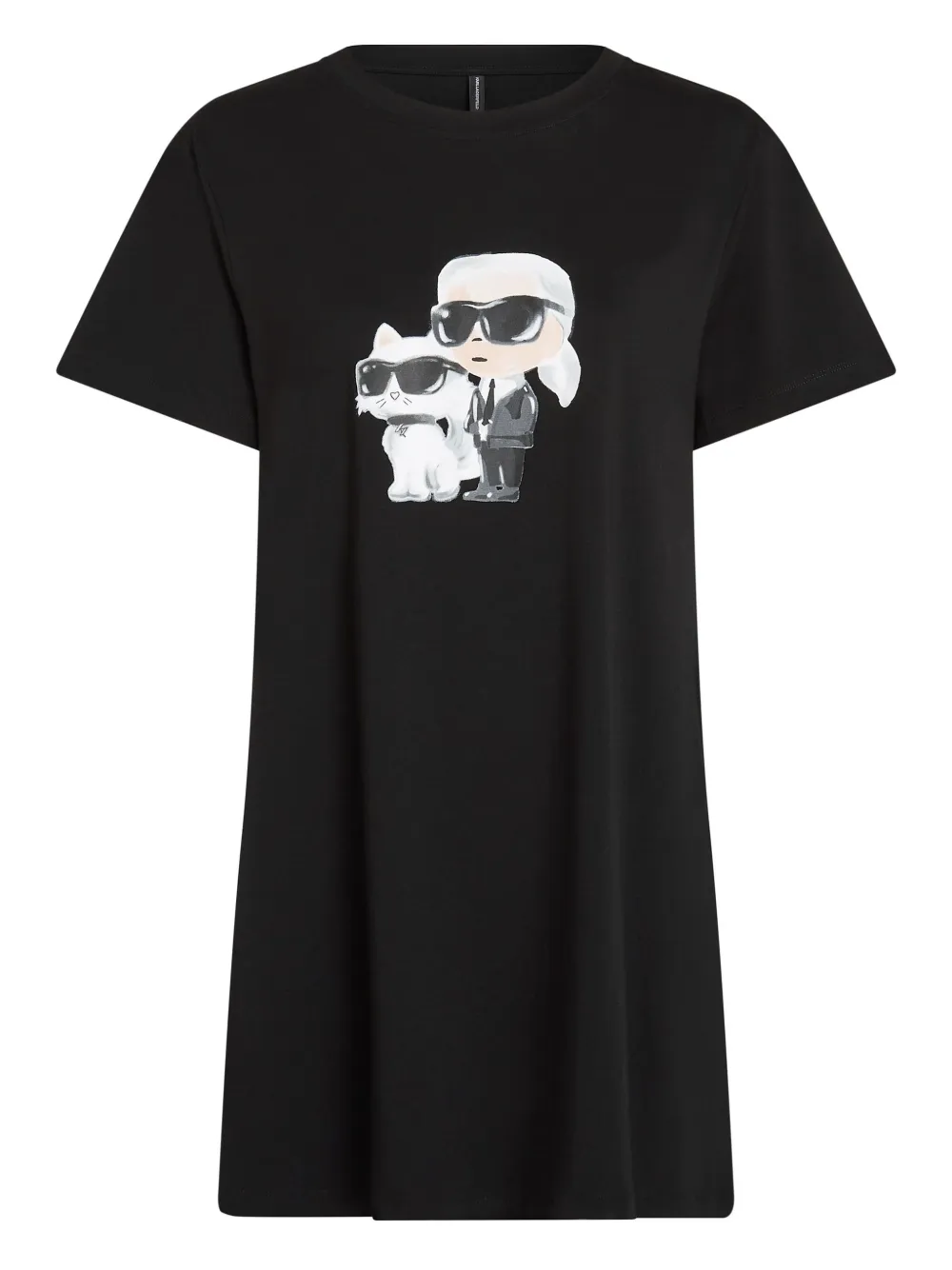 Пижамное платье Ikon с короткими рукавами KARL LAGERFELD, черный
Пижамное платье Ikon с короткими рукавами KARL LAGERFELD, черный