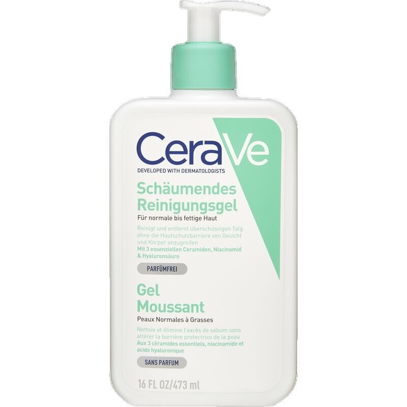 Пенящийся очищающий гель CeraVe, 473 ml
Пенящийся очищающий гель CeraVe, 473 ml