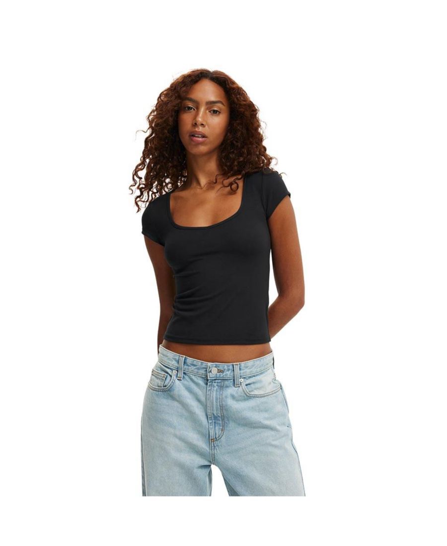 Женская футболка с коротким рукавом "Hold Me" COTTON ON, Black
Женская футболка с коротким рукавом "Hold Me" COTTON ON, Black