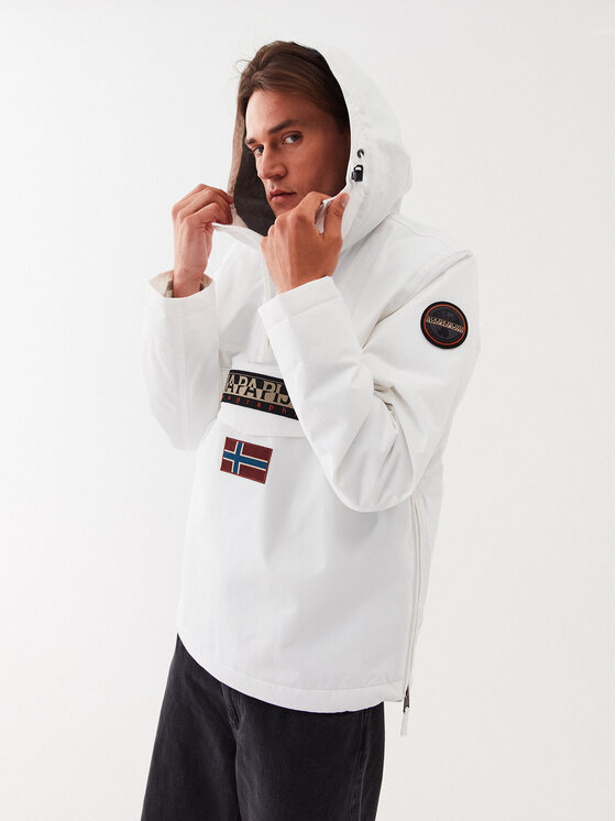 Анорак regular fit Rainforest Winter 3 NP0A4GMC Napapijri, белый
Анорак regular fit Rainforest Winter 3 NP0A4GMC Napapijri, белый