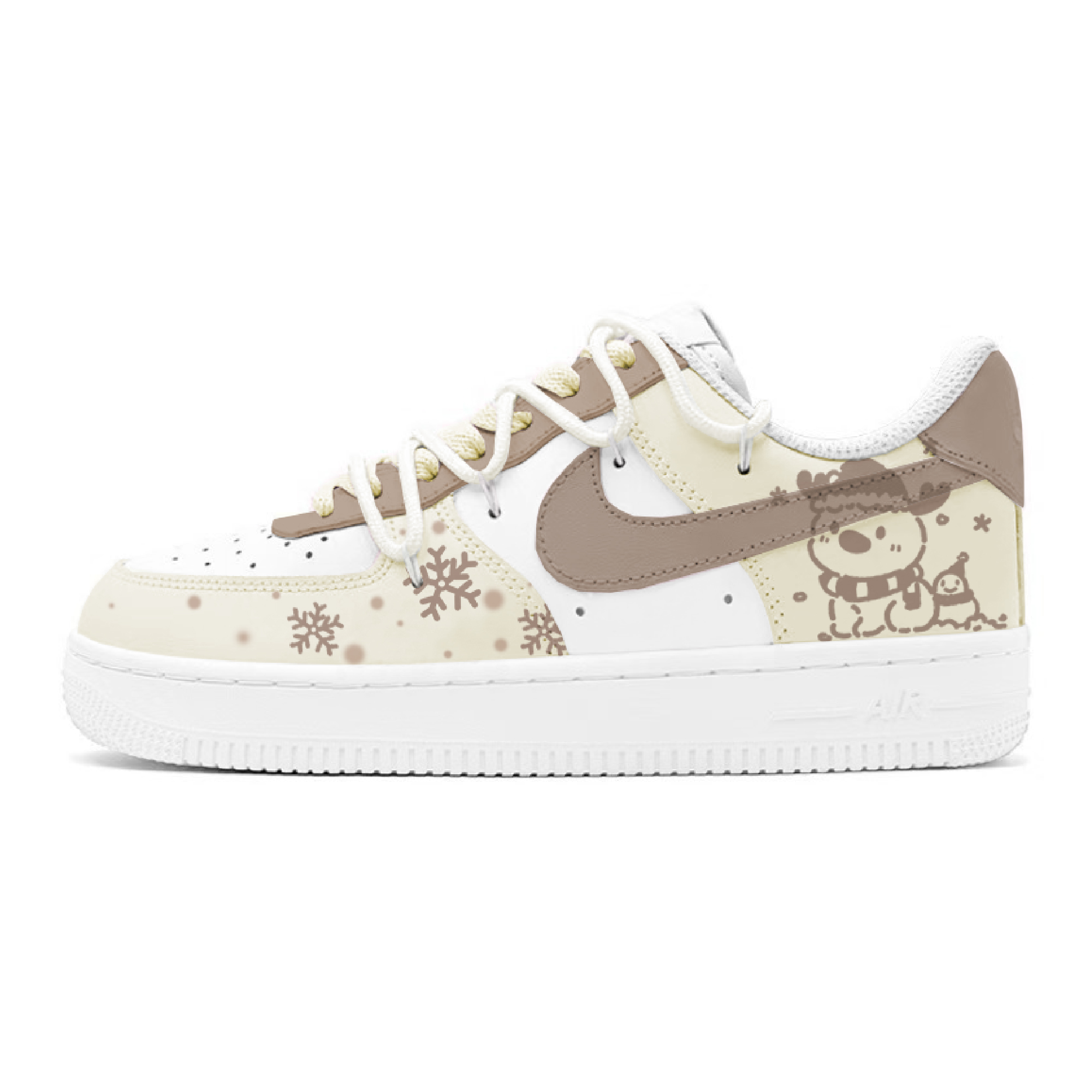 Кроссовки Air Force 1 с низким верхом, амортизирующие, противоскользящие, износостойкие, для детей и подростков Nike, хаки/желтый
Кроссовки Air Force 1 с низким верхом, амортизирующие, противоскользящие, износостойкие, для детей и подростков Nike, хаки/желтый