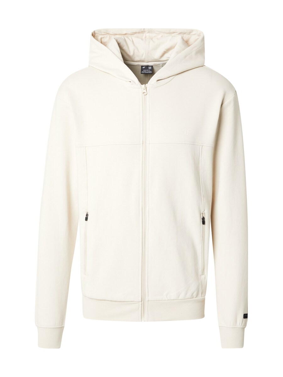 Спортивная толстовка с капюшоном на молнии 4F, белый
Спортивная толстовка с капюшоном на молнии 4F, белый