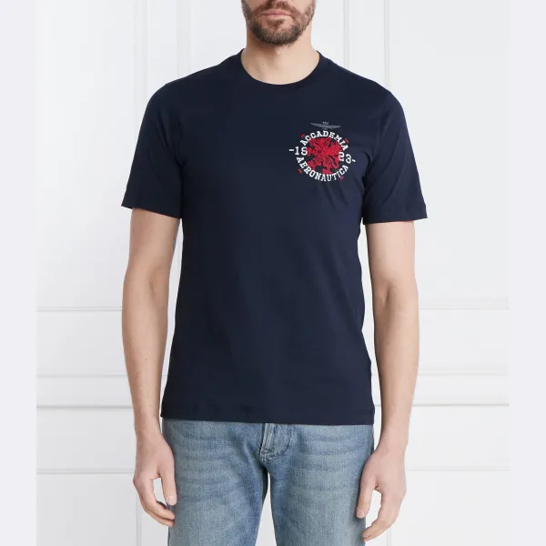 Футболка стандартного кроя Aeronautica Militare, синий
Футболка стандартного кроя Aeronautica Militare, синий