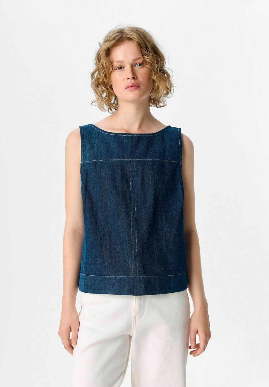 Блуза Object Blouse, Dark Medium Blue Denim/Blue Denim
Блуза Object Blouse, Dark Medium Blue Denim/Blue Denim