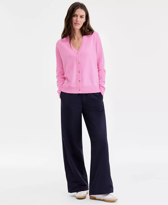 Женский миниатюрный кардиган из 100% кашемира Charter Club, розовый
Женский миниатюрный кардиган из 100% кашемира Charter Club, розовый