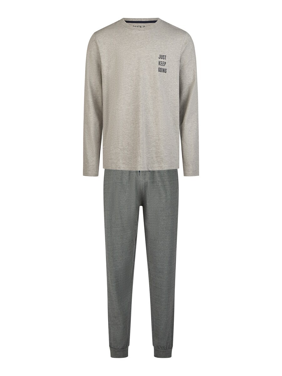 Длинная пижама Phil & Co. Berlin Long Pajamas Lifestyle, цвет grey/dark grey
Длинная пижама Phil & Co. Berlin Long Pajamas Lifestyle, цвет grey/dark grey